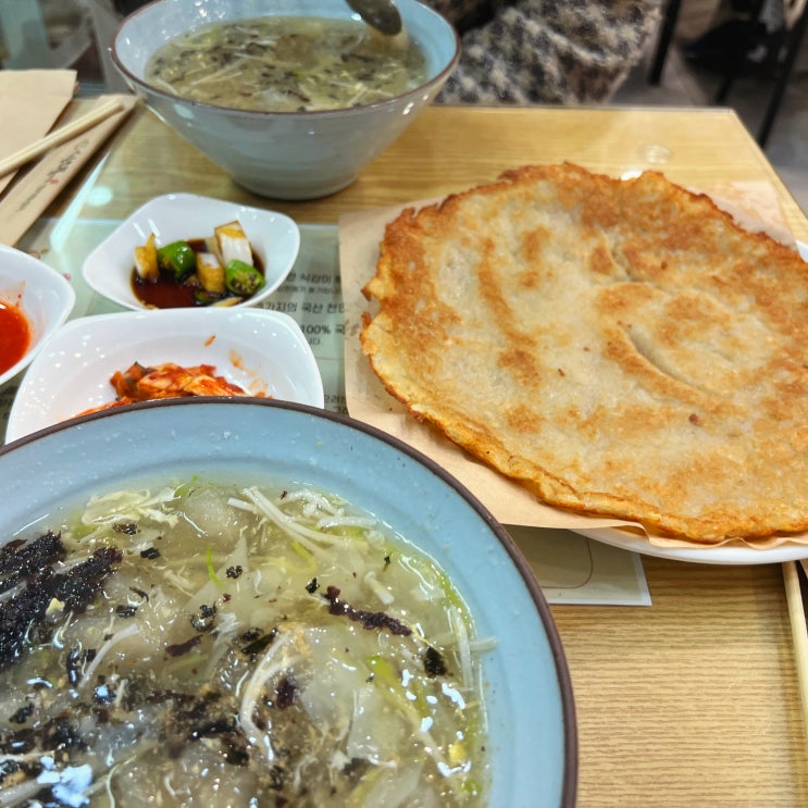  속초 여행 중앙시장 신토불이 감자 옹심이 오픈런
