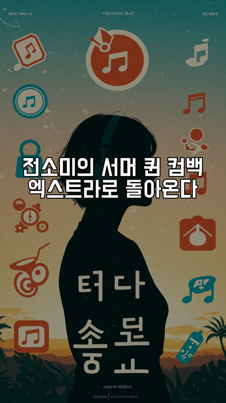 <b>전소미</b>의 서머 퀸 컴백, 엑스트라로 돌아온다