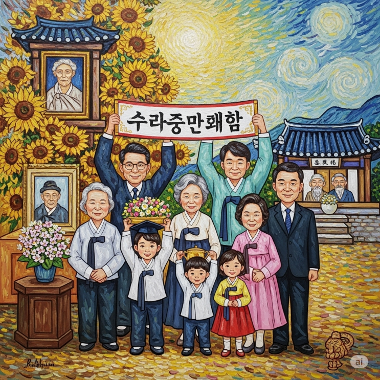  한자 한문 공부의 첫걸음 삼자경－삼자경 84. 양명성(揚名聲), 현부모(顯父母)。광어전(光於前), 유어후(裕於後)。