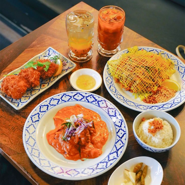 상암 MBC 맛집 온타이키친 마포점 데이트 추천! 태국 음식 팟타이 푸팟퐁커리
