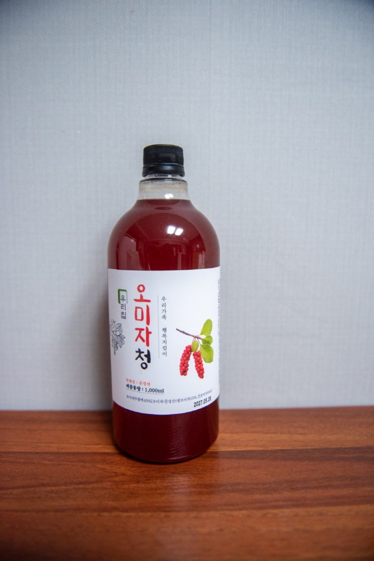  일타농부 문경오미자청으로 여름 홈카페 완성! 오미자원액 1000 ml 솔직 후기