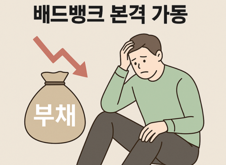  정부 장기연체자 빚 탕감 113만 명 대상 배드뱅크 운영