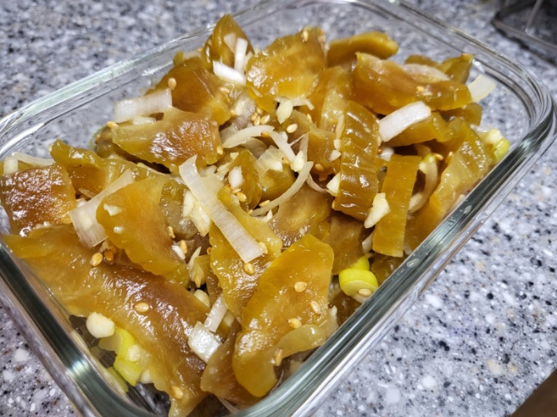 군산 울외장아찌 나나스끼