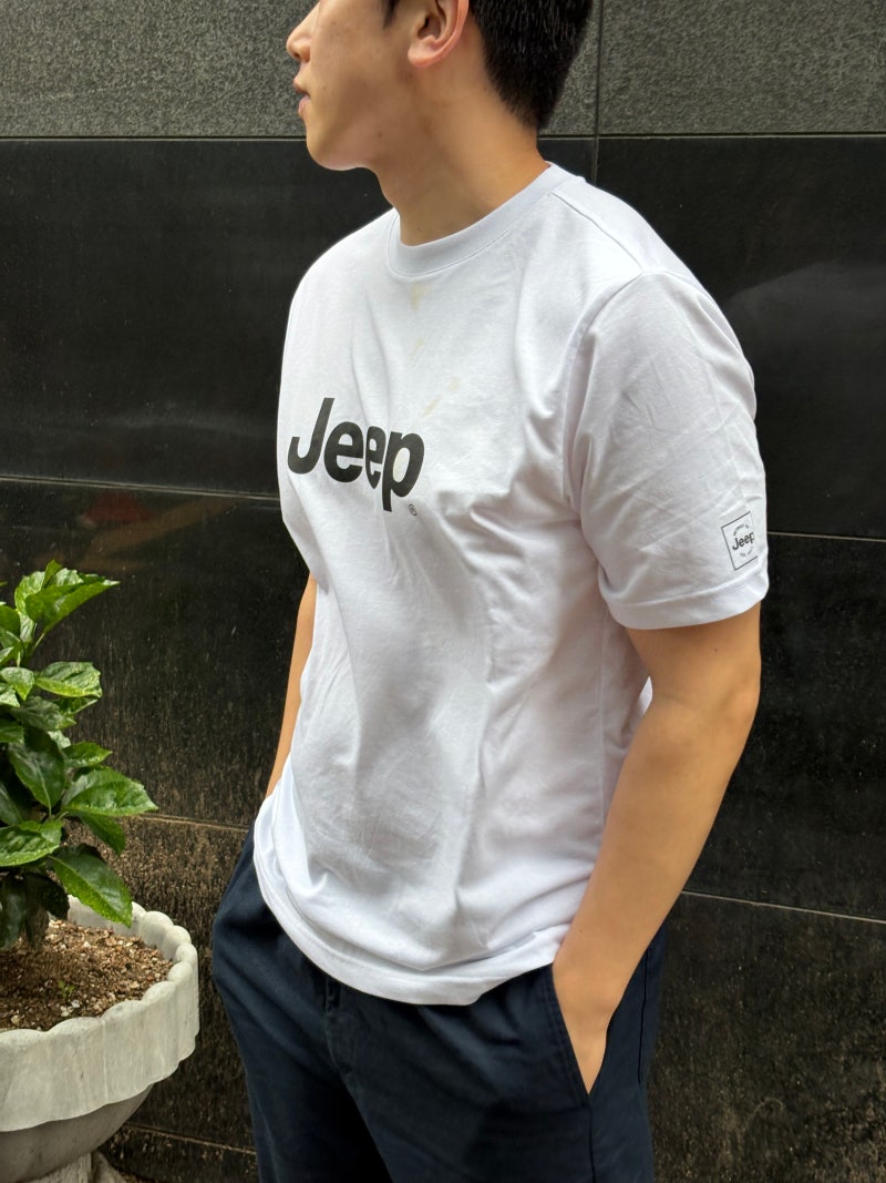 지프 Jeep 여름 반팔티셔츠 남녀공용 추천