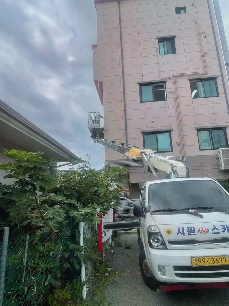  김해시 믿고 맡길 수 있는 시원스카이! 다양한 장비보유 서비스 제공
