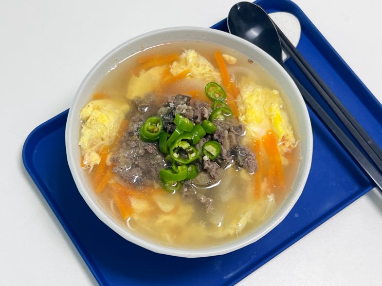  밀가루 대체면으로 이게 딱! 칼로리는 절반 속이 편한 잔치국수 레시피