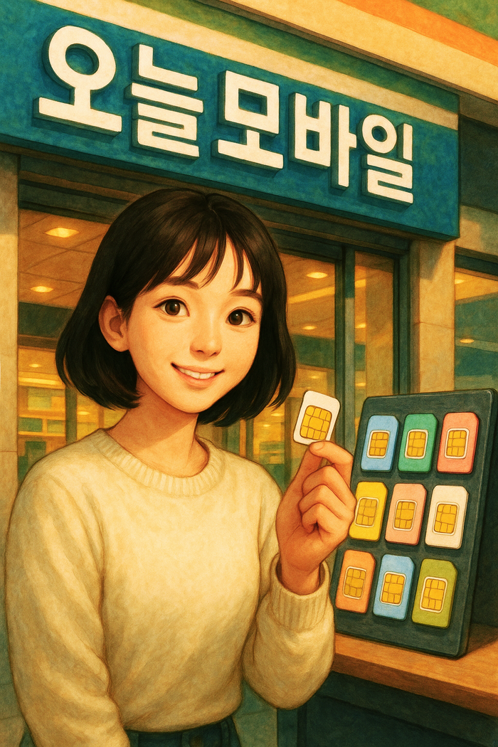  편의점 선불폰 유심 가격과 개통 방법 안내
