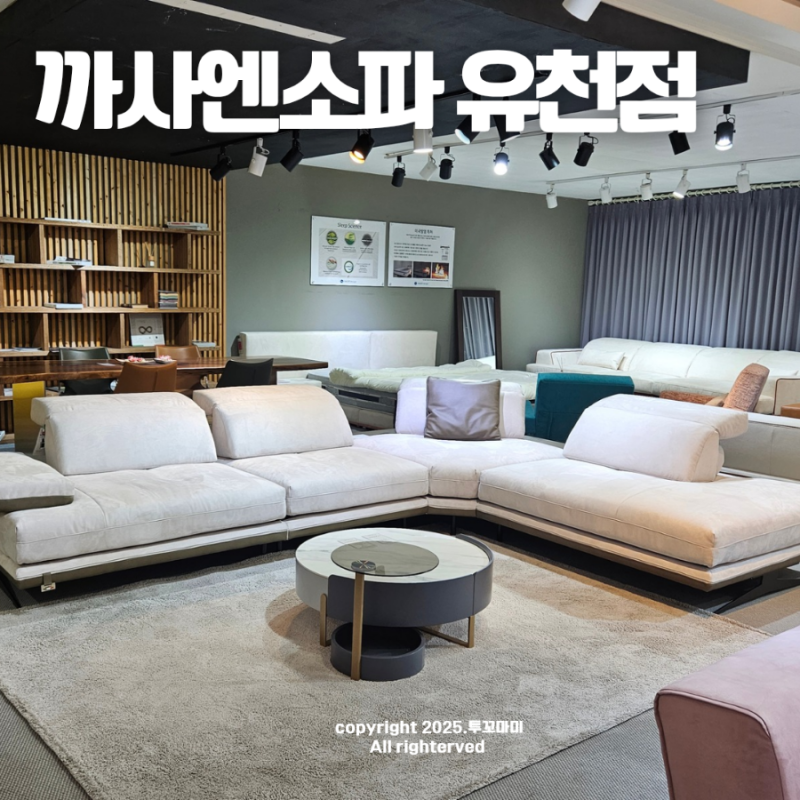 대구 쇼파 매장 고급스러운 까사엔소파 유천점
