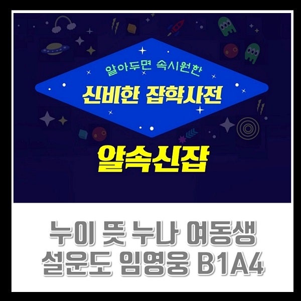 누이뜻 누나 여동생 & 누이 설운도 임영웅 TOP6, B1A4 불후의명곡 노래 가사 노래방 곡정보 금영....