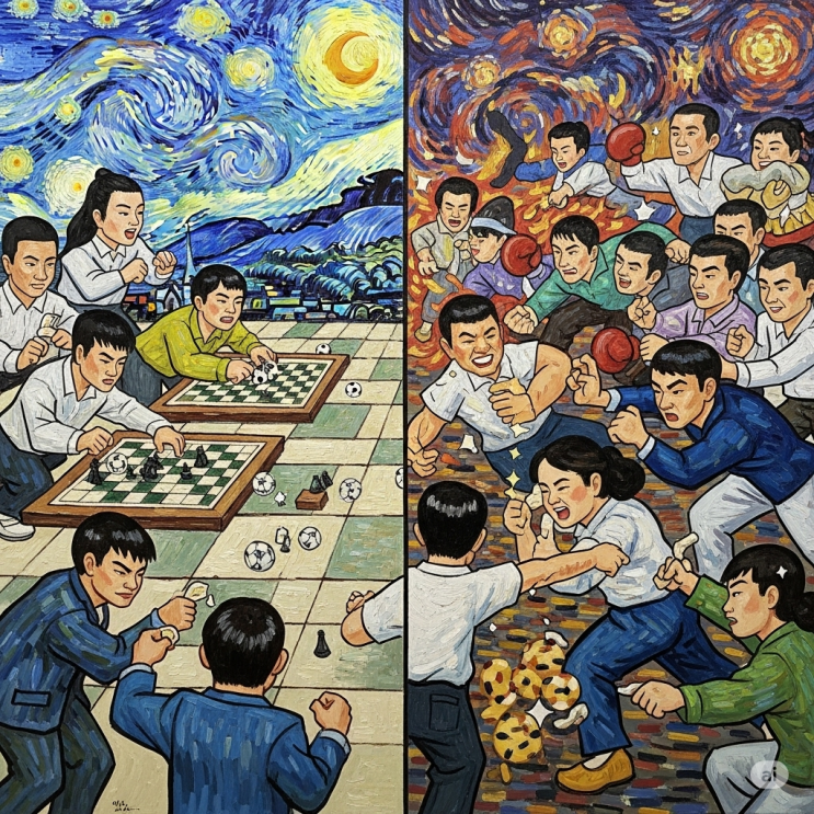  한자 한문 공부의 첫걸음 삼자경－삼자경 50. 시춘추(始春秋), 종전국(終戰國)。오패강(五霸強), 칠웅출(七雄出)。