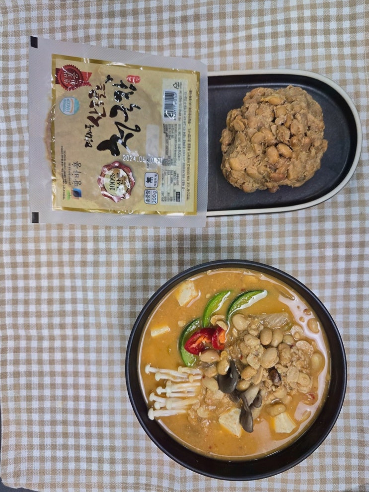 [한식 리뷰] 땅바풍 국산 청국장으로 꾸미는 건강한 청국장 식단