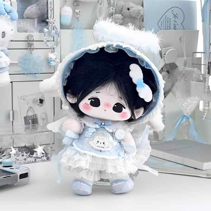  20cm 아기 천사 양 세트 인형옷 아이돌인형옷