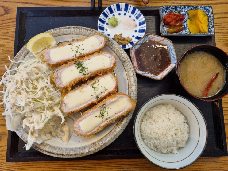  영등포구청 점심 맛집 도쿄집 모듬카츠 치즈카츠