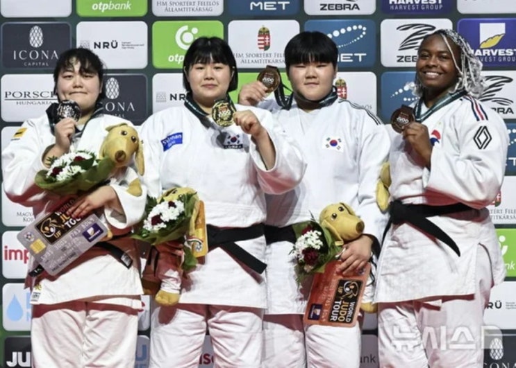 34년 만에 여자 <b>유도</b>... 세계선수권 금메달... <b>김하윤</b>.
