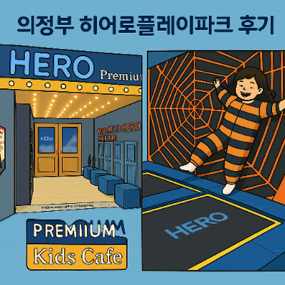  의정부 키즈카페 추천! 히어로플레이파크 의정부점 솔직 후기