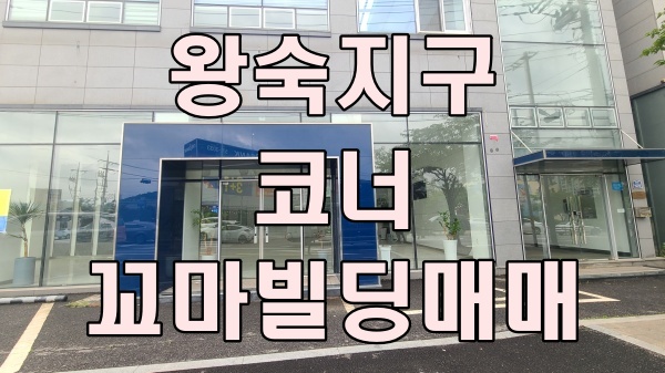  [남양주 꼬마빌딩 매매] 진접 연평교차로 코너 2층 건물, 왕숙 지구+역세권