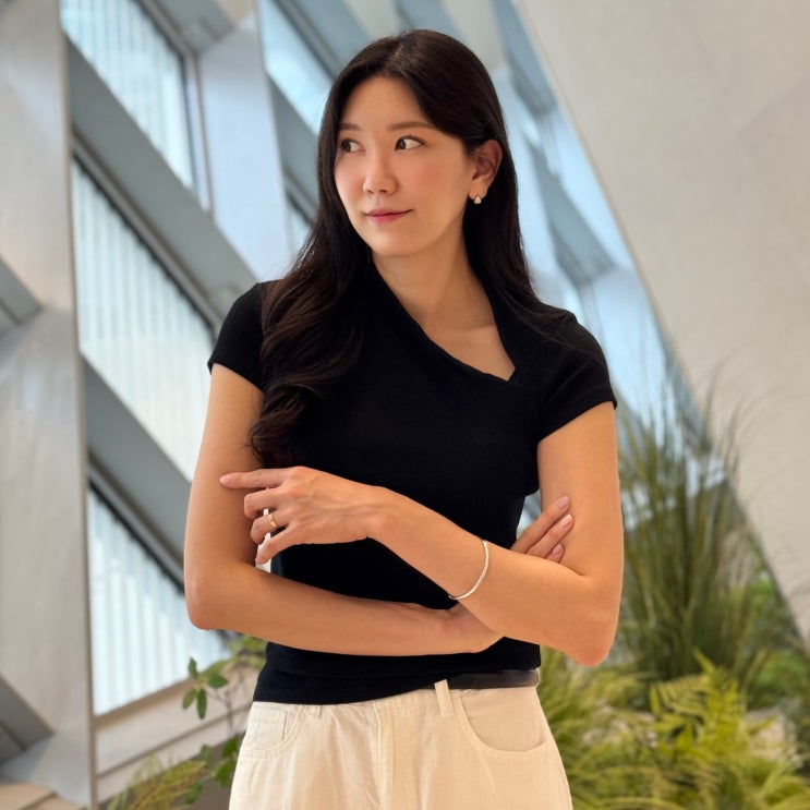  콜드프레임 여성 실버 뱅글 팔찌 언박싱, 착용샷