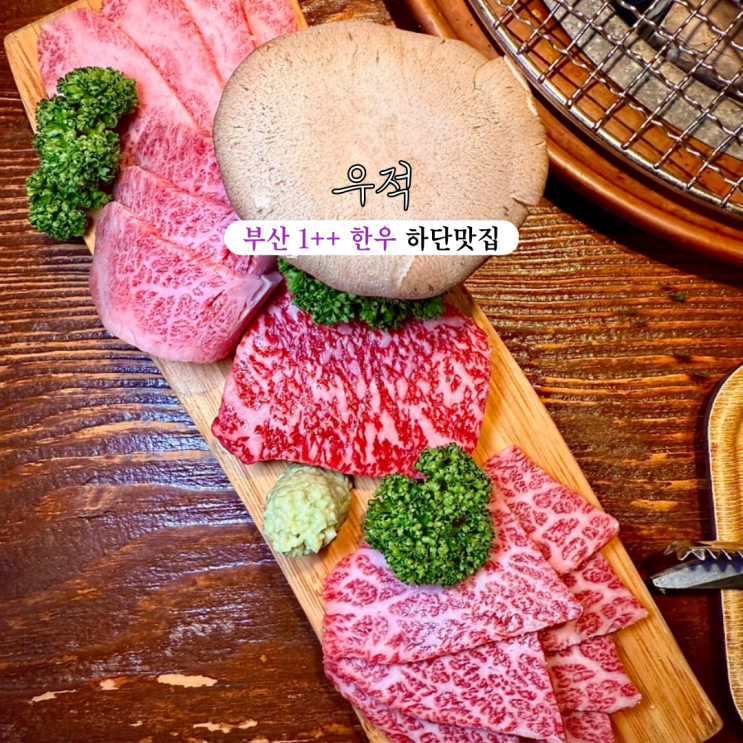  하단 맛집 우적 하단점 : 1++ 한우전문점 부산 소고기 맛집 [부산 하단]