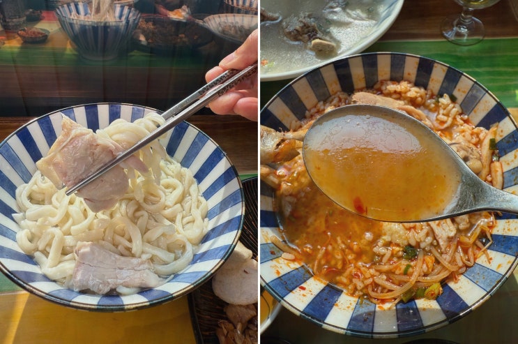  고잔동 한식의 깊은 국물 바쿠테, 육골탕방