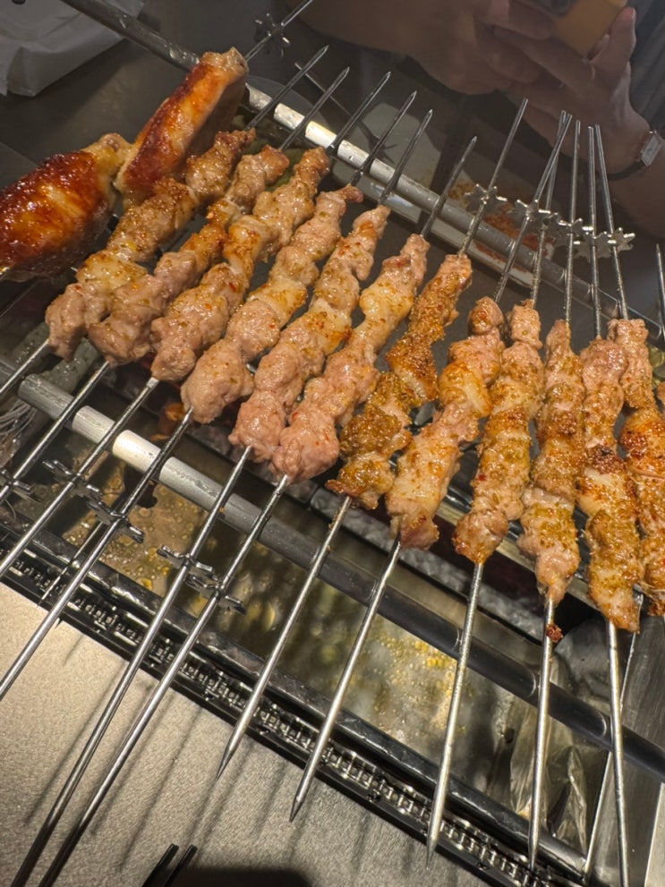  상해 맛집 헌지이우치엔 인생양꼬치 메뉴추천 어플웨이팅 방법