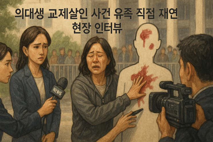 강남 의대생 <b>교제살인</b> 사건: 유족 재연부터 사체훼손 처벌 쟁점... 