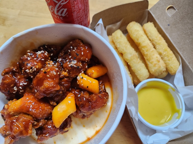  개포동 닭강정 개포시장 맛집 구구치킨