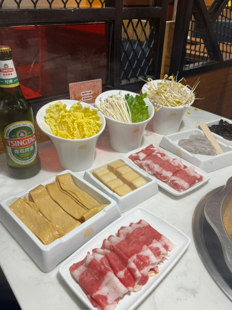  상해 난징동루 가성비 현지인 훠궈 맛집 다이메이훠궈 솔직후기