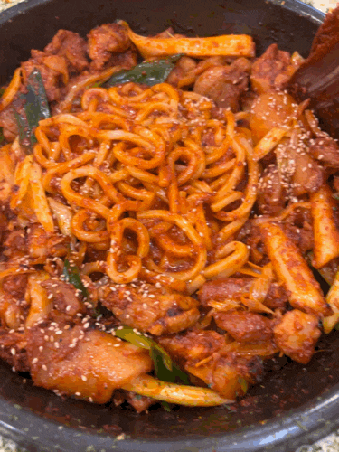  문현동맛집 유가네닭갈비 부산문현점 치츠퐁닭후기
