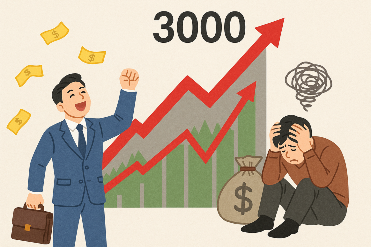  3,000선 돌파한 증시, '빚투' 열풍의 명과 암