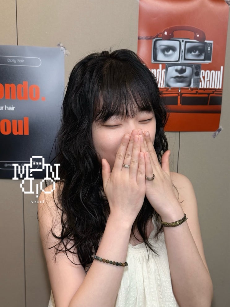  [ 신논현역미용실 ]빈티지한데 세련된 펌 , 지금 히피가 대세 / 굵은 히피펌 / 젤리펌 / 몬도서울 은하쌤