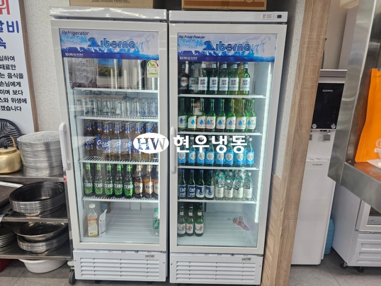  울산쇼케이스수리케이쓰리음료쇼케이스 타는 냄새 발생으로 점검 iberna 이버나쇼케이스K3SC470KBC