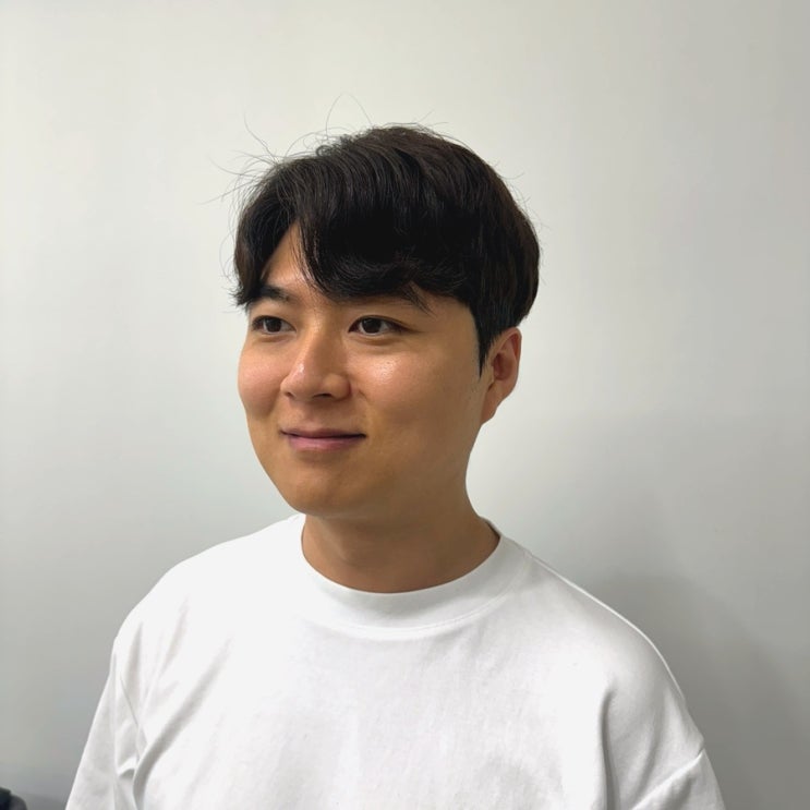  광교역미용실 헤어더딥 광교경기대역점 지원 수석실장 남자가르마펌 후기