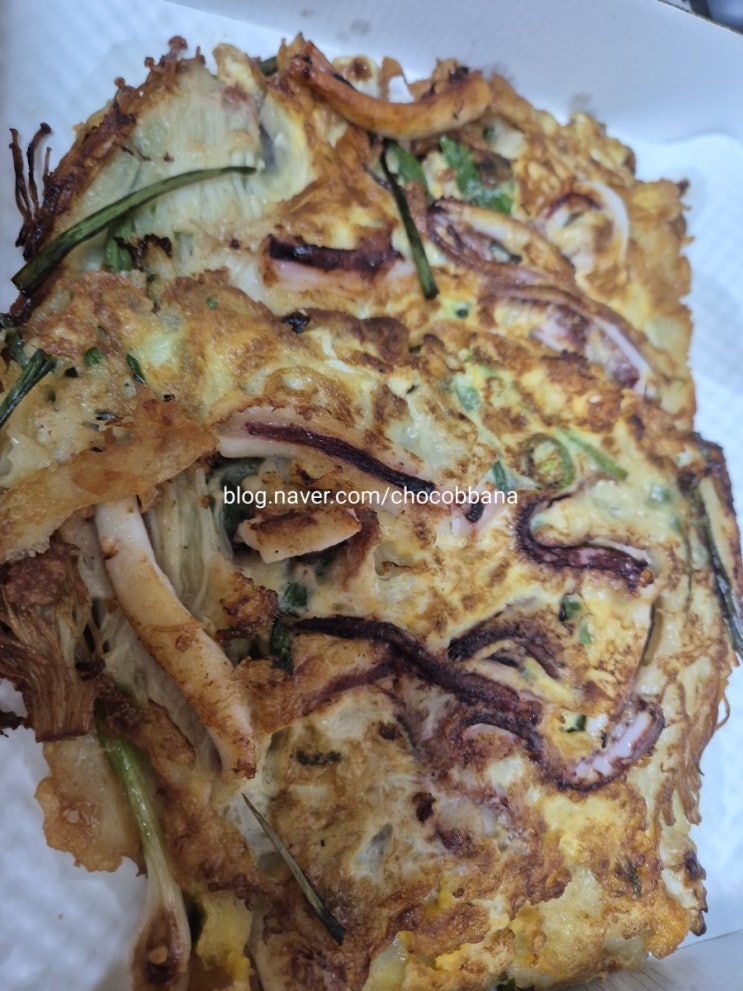 전맛탱맛집 해물파전 버섯이 들어간 퓨전스타일 파전과 느린마을 생막걸리 야식