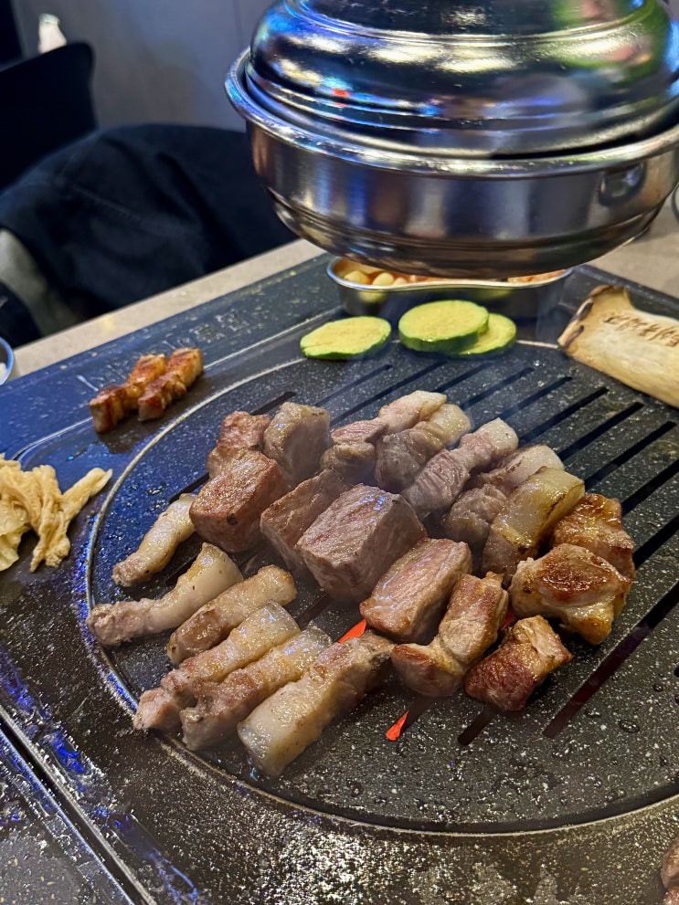  대구 고기집 뭉돌이흑돼지 본점 삼겹살 북구 맛집