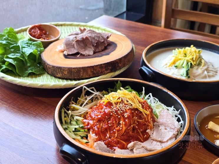  제주 콩국수 맛집, 100% 국내산 콩! 안덕 동백국수