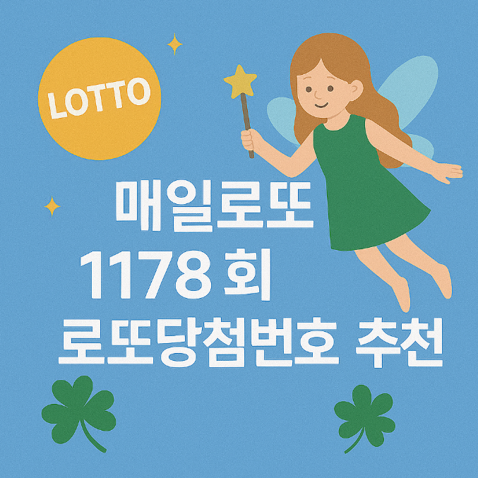  1178회 로또당첨번호 예상조합 추천