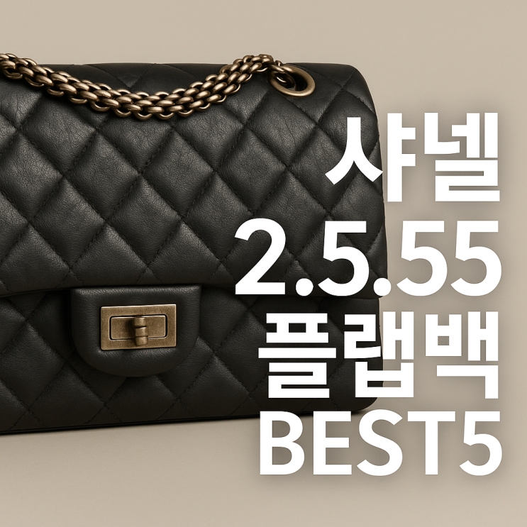 샤넬 가방 추천 BEST 5 영원한 워너비 명품백, 지금 고른다면?
