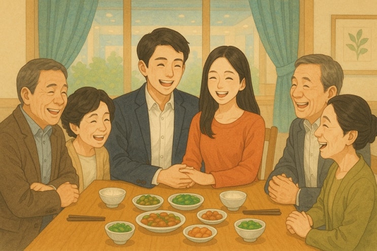  실제 상견례 대화 주제 공개 ! 어른들 반응 제일 좋았던 말은?