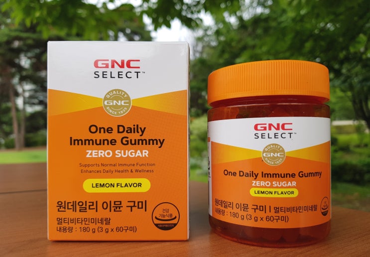 GNC 멀티비타민 구미 제로슈가! 설탕 걱정없이 즐기는 하루 2구미 습관 GNC 멀티비타민 구미 제로슈가! 설탕 걱정없이 즐기는 하루 2구미 습관