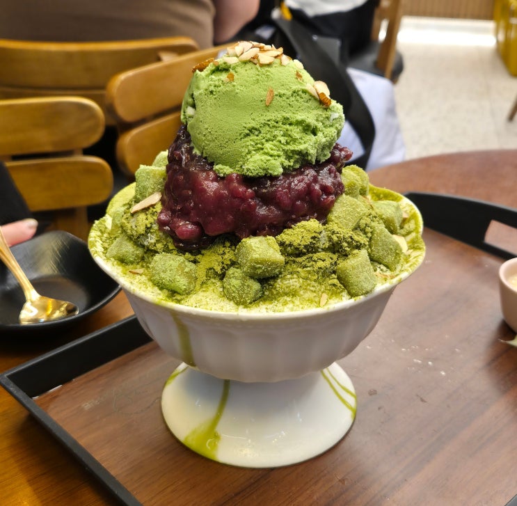  [부천 신중동역] '빨콩' 신중동점 | 롯데백화점 팥빙수 & 디저트 맛집