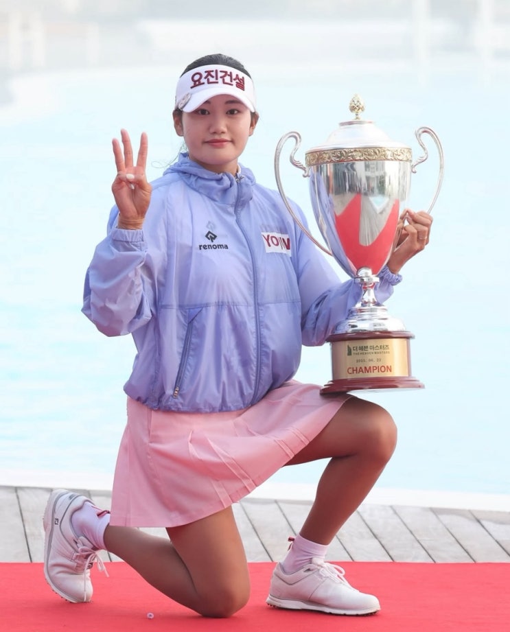 [골프] KLPGA 2025 <b>더헤븐 마스터즈</b> <b>노승희</b> 선수 <b>우승</b>