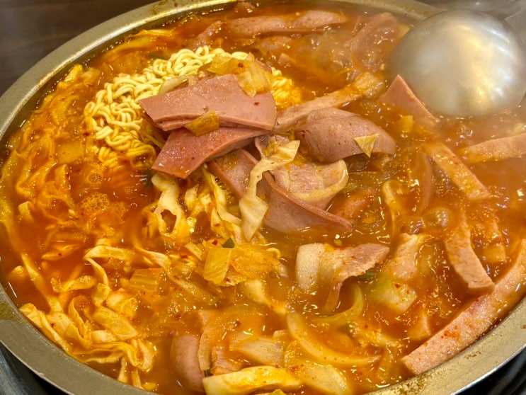  밥블레스유 나온 둔촌동 부대찌개 맛집 구삼부대찌개 포장 배달