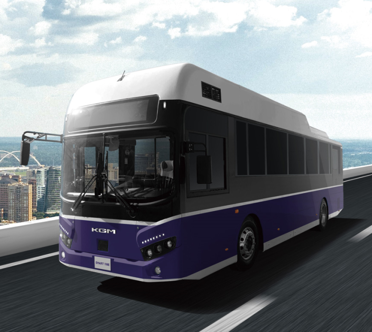 KGM SMART 110E 전기버스 둘러보기 (구 에디슨모터스/한국화이바/)