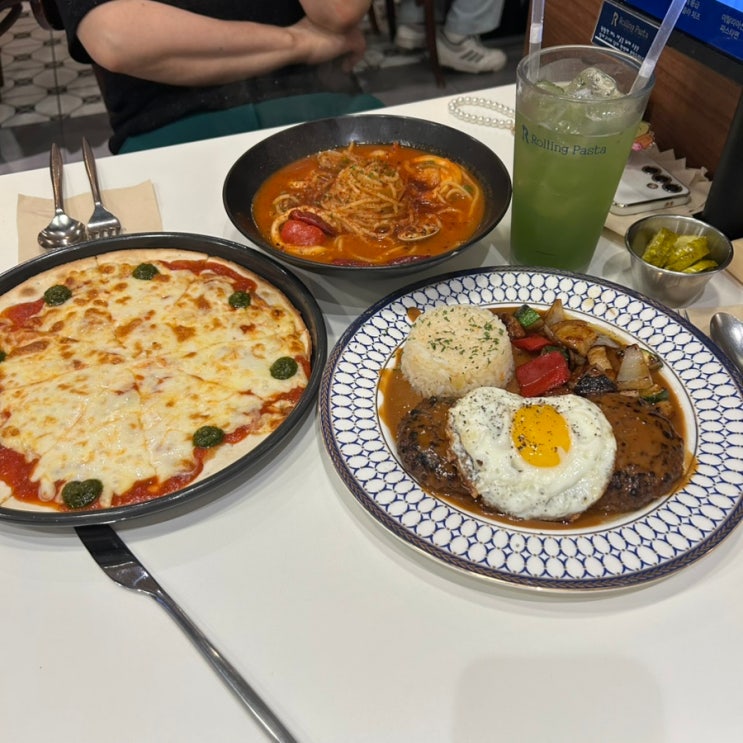  가성비 수원역 맛집 롤링파스타 수원역점 할인 이벤트