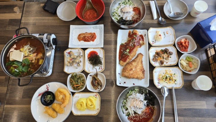 포항스페이스워크맛집 『 깃대횟집 』 물회+생선구이정식 후기 포항스페이스워크맛집 『 깃대횟집 』 물회+생선구이정식 후기