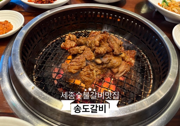   세종숯불양념구이맛집_#내돈내산 #양념구이맛집 #송도갈비에 다녀온 후기 