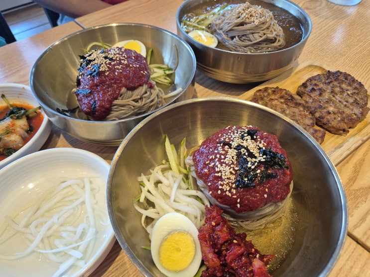  김포 고촌 맛집 메밀면장 국내산메밀 자가제면 막국수