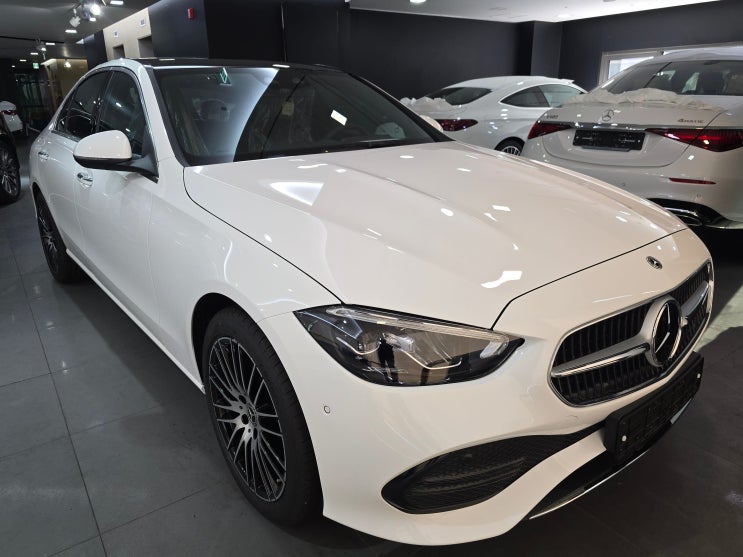  벤츠 서초 전시장에서 C클래스 C200 신차 검수 대행 후기