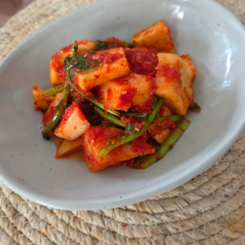 여름철  별미 아삭하고 시원한 초롱무 알타리김치담그는 법