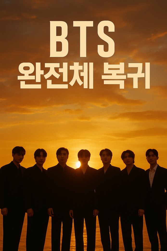 <b>방탄소년단</b>, 전원 <b>완전체</b> 복귀… “다시, BTS의 시간이다”